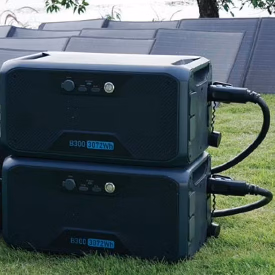 올인원 300W 500W 2000W 1500 1000W 태양 전지 패널이 있는 야외 휴대용 리튬 태양광 발전소